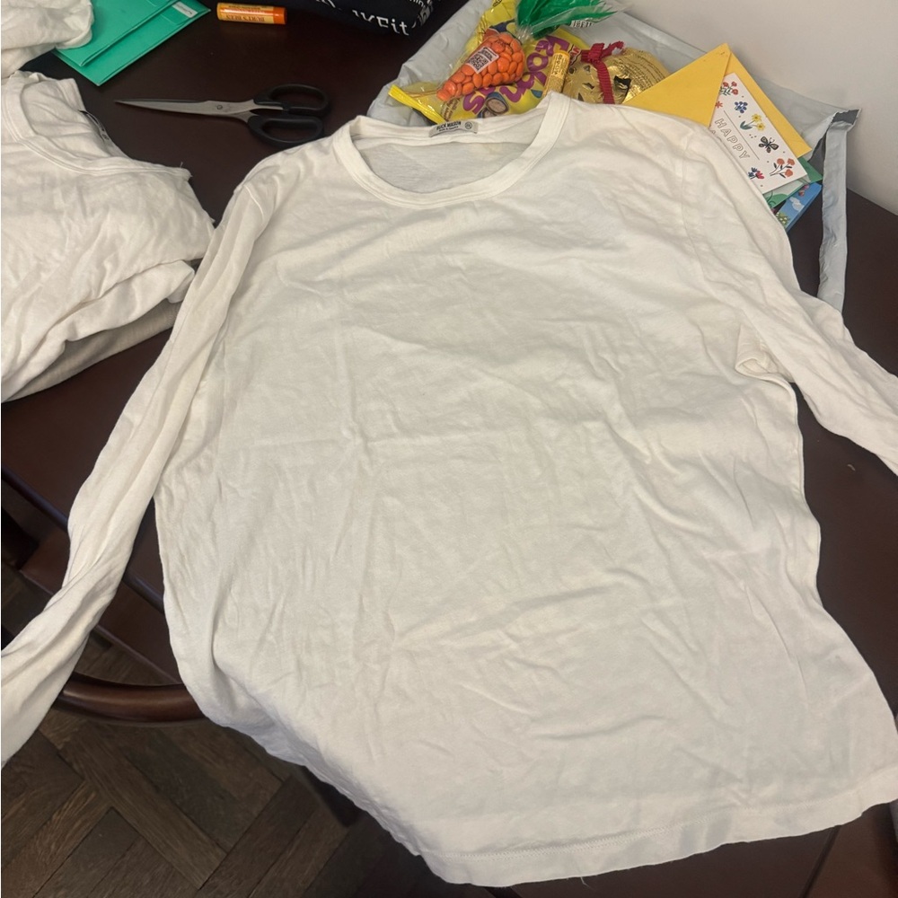 Buck Mason White T-Shirt XXL